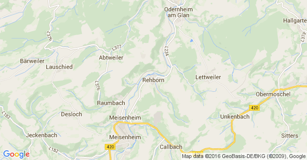 Karte Rehborn