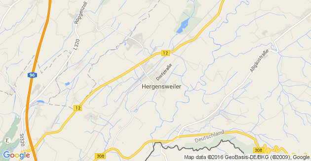 Karte Hergensweiler