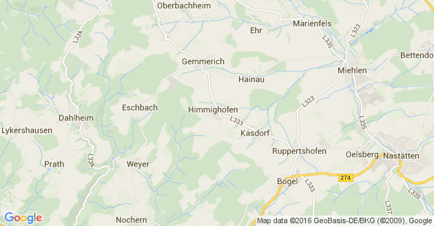 Karte Himmighofen