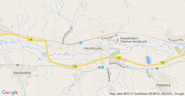 Karte Hersbruck