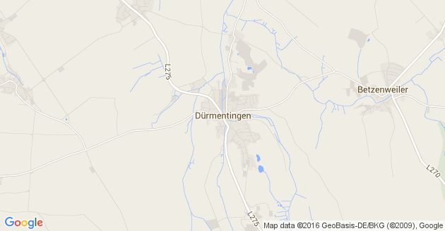 Karte Dürmentingen