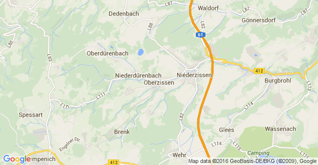 Karte Oberzissen