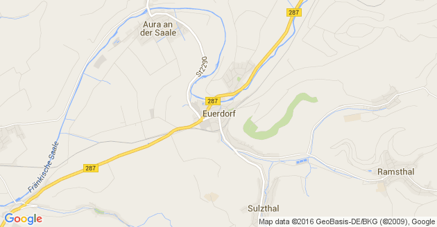 Karte Euerdorf