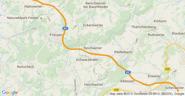 Karte Reichweiler