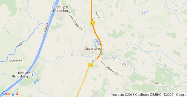 Karte Jevenstedt