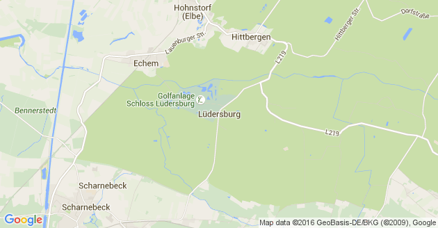 Karte Lüdersburg