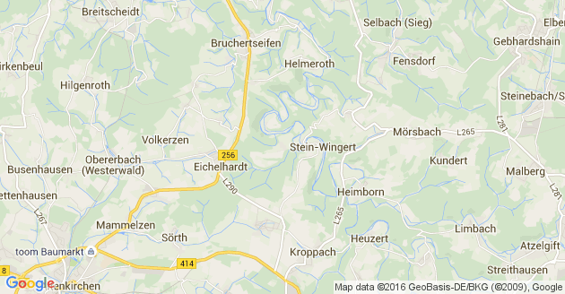 Karte Idelberg