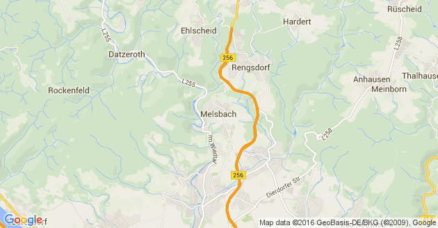 Karte Melsbach