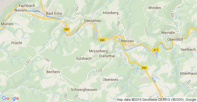 Karte Misselberg