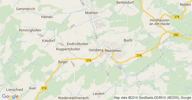 Karte Oelsberg