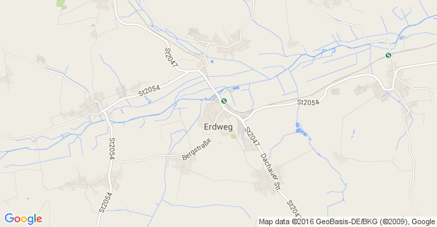 Karte Erdweg