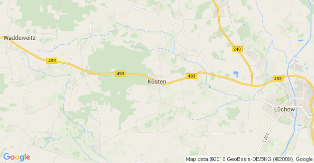 Karte Küsten