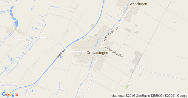 Karte Großaitingen