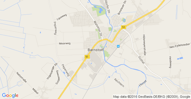 Karte Barnstorf Kreis Diepholz