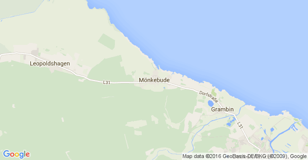 Karte Mönkebude