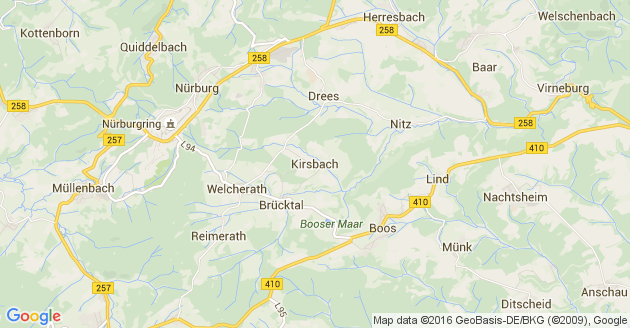 Karte Kirsbach