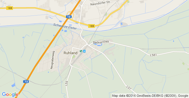 Karte Bernsdorf in der Oberlausitz