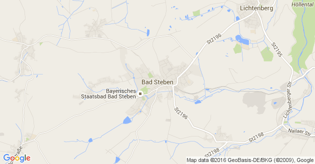 Karte Bad Steben