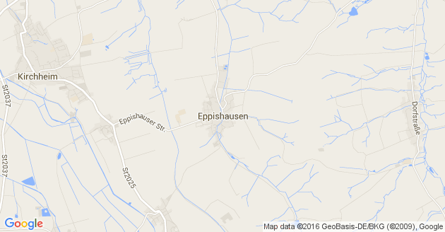 Karte Eppishausen