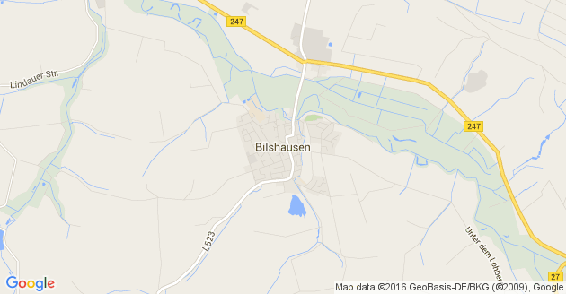 Karte Bilshausen
