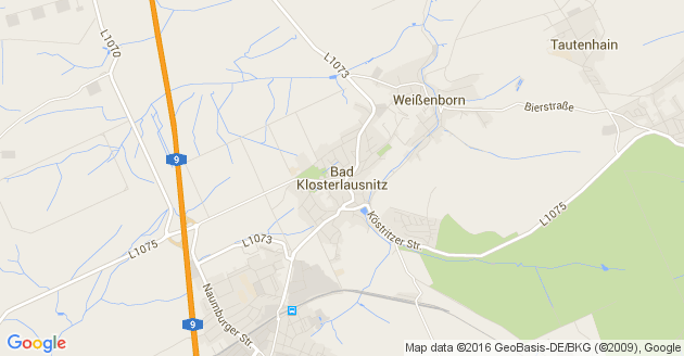 Karte Bad Klosterlausnitz